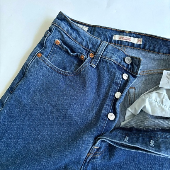 Levi’s Ribcage Straight High Rise Jeans Georgie 29 - Picture 7 of 13